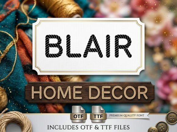 Blair: Elevate Your Visual Hierarchy with Bold Typography