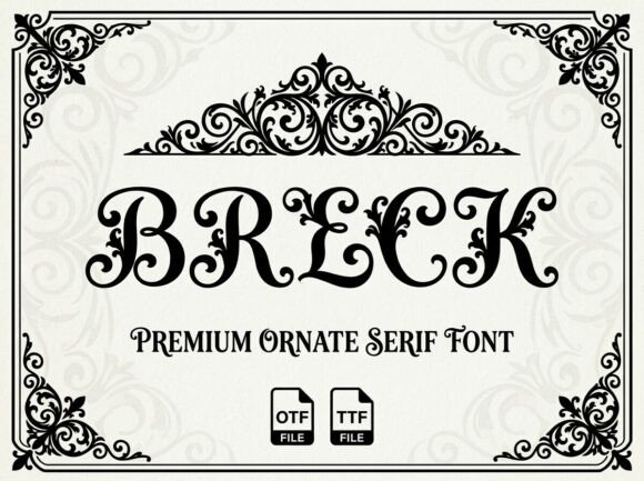 Breck: The Bold Display Font for Impactful Design
