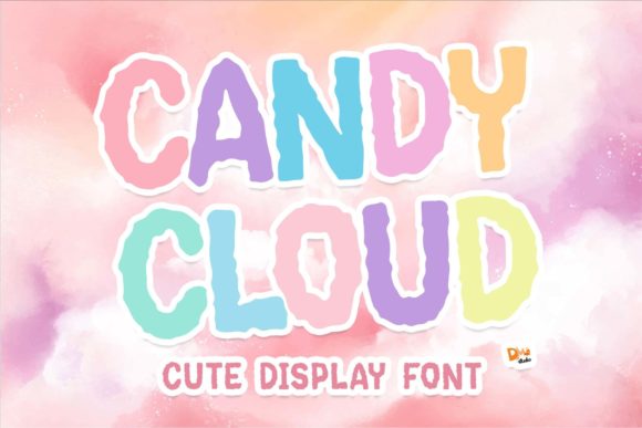 Candy Cloud: A Playful Display Font for Modern Design