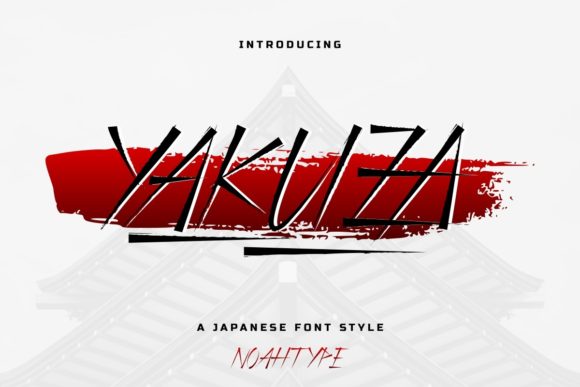 Yakuza: The Brush Font for Authentic Japanese Aesthetics